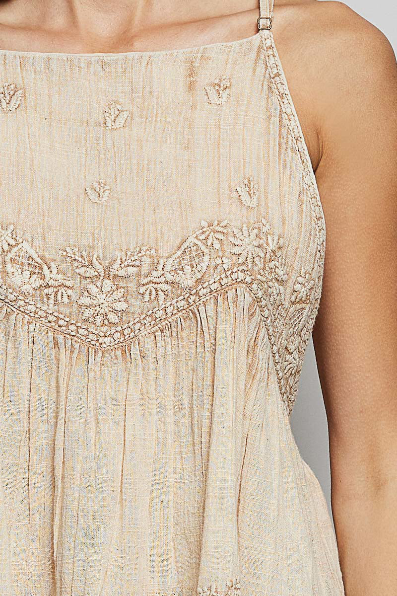 Golden Hour Duo Embroidered Camis