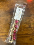Cushion Cut Glass Stone Bracelet