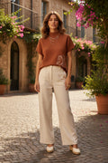 Mock Neck Cowgirl Knit Top