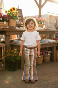 Kids Multi Striped Denim