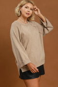 Soft Hour Beige Top
