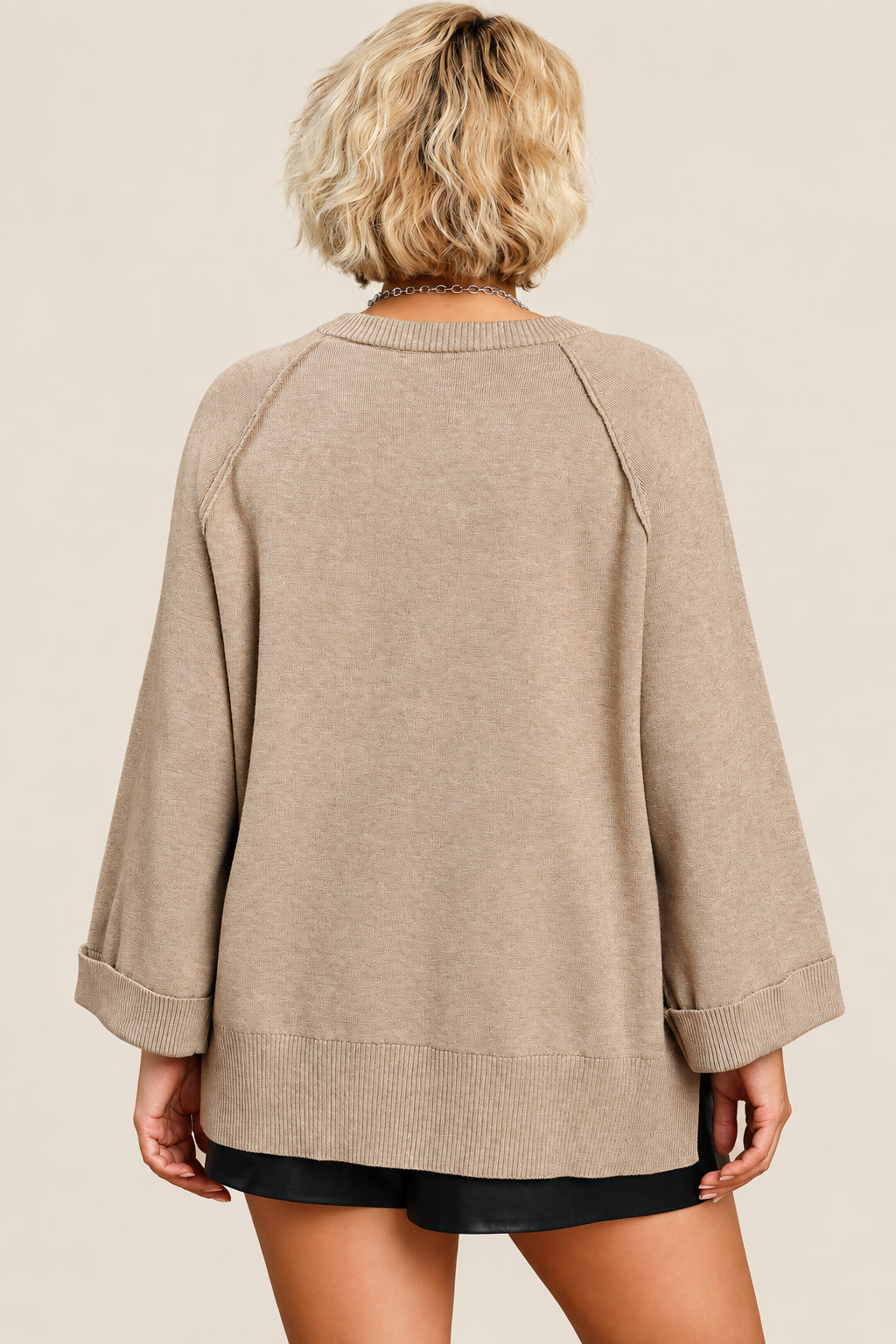 Soft Hour Beige Top