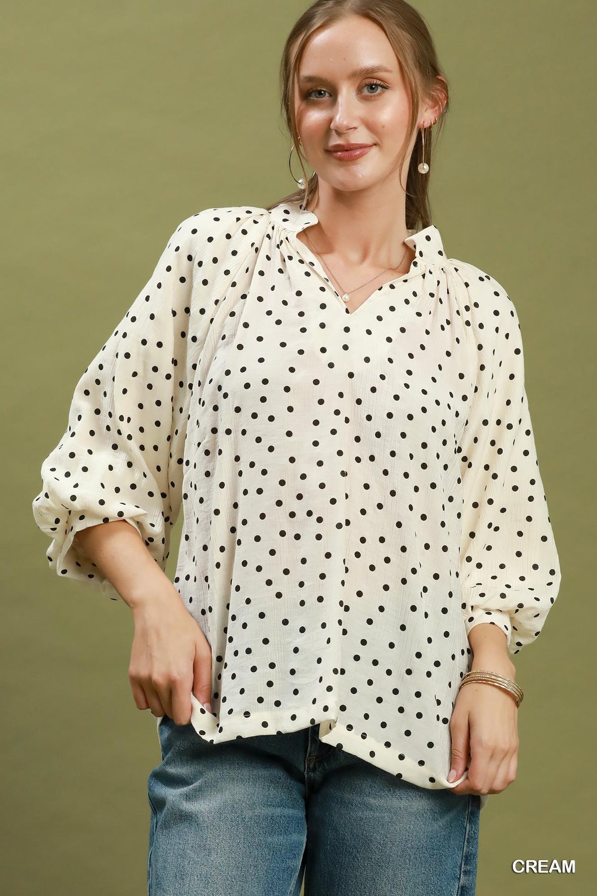 Ivory Hour Cream Top