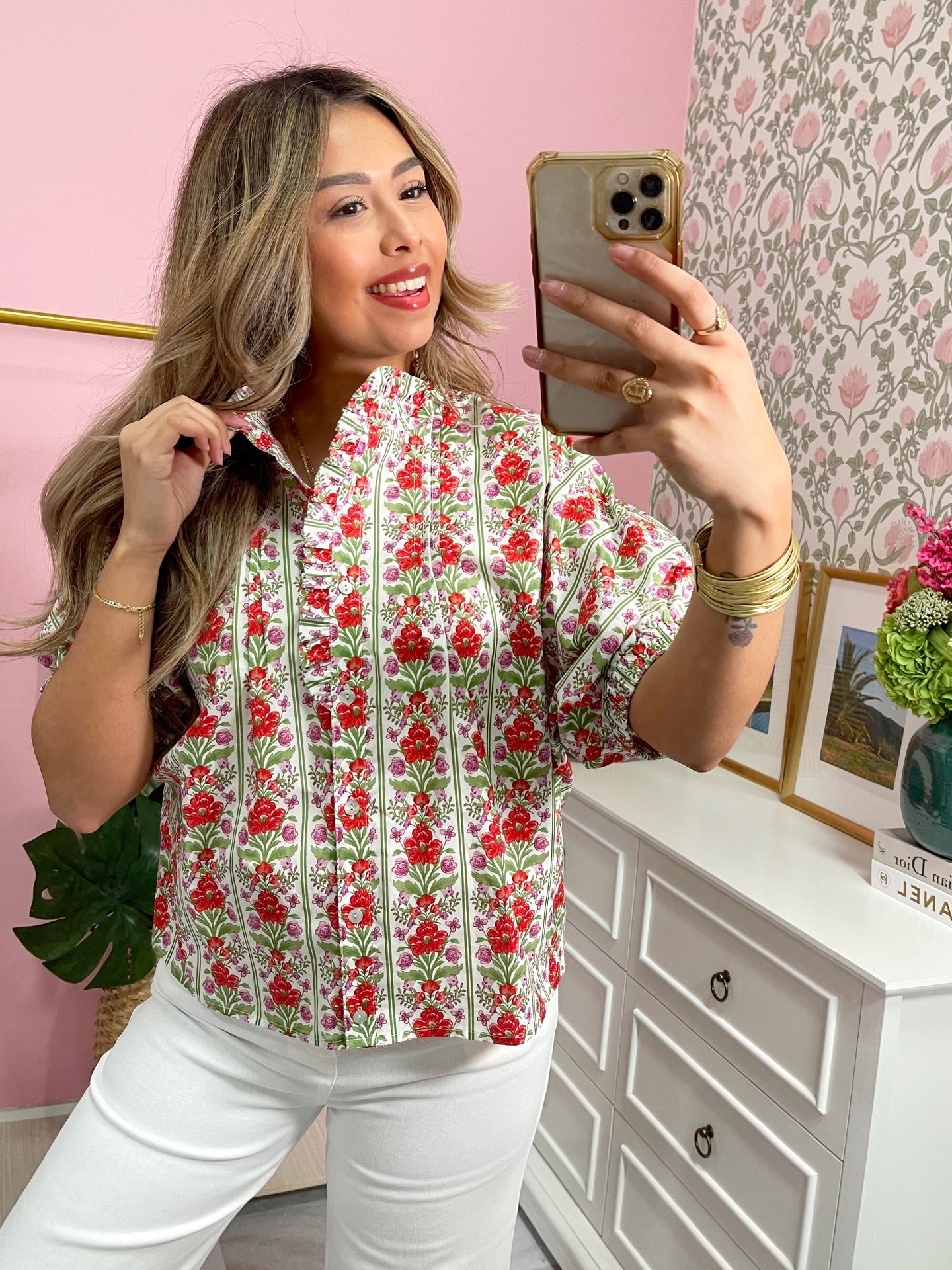 Floral Print Top