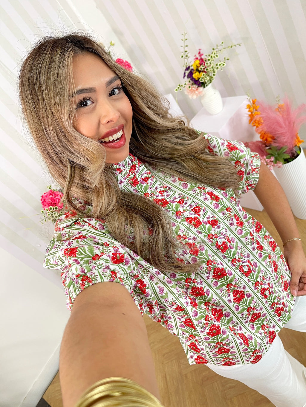 Floral Print Top
