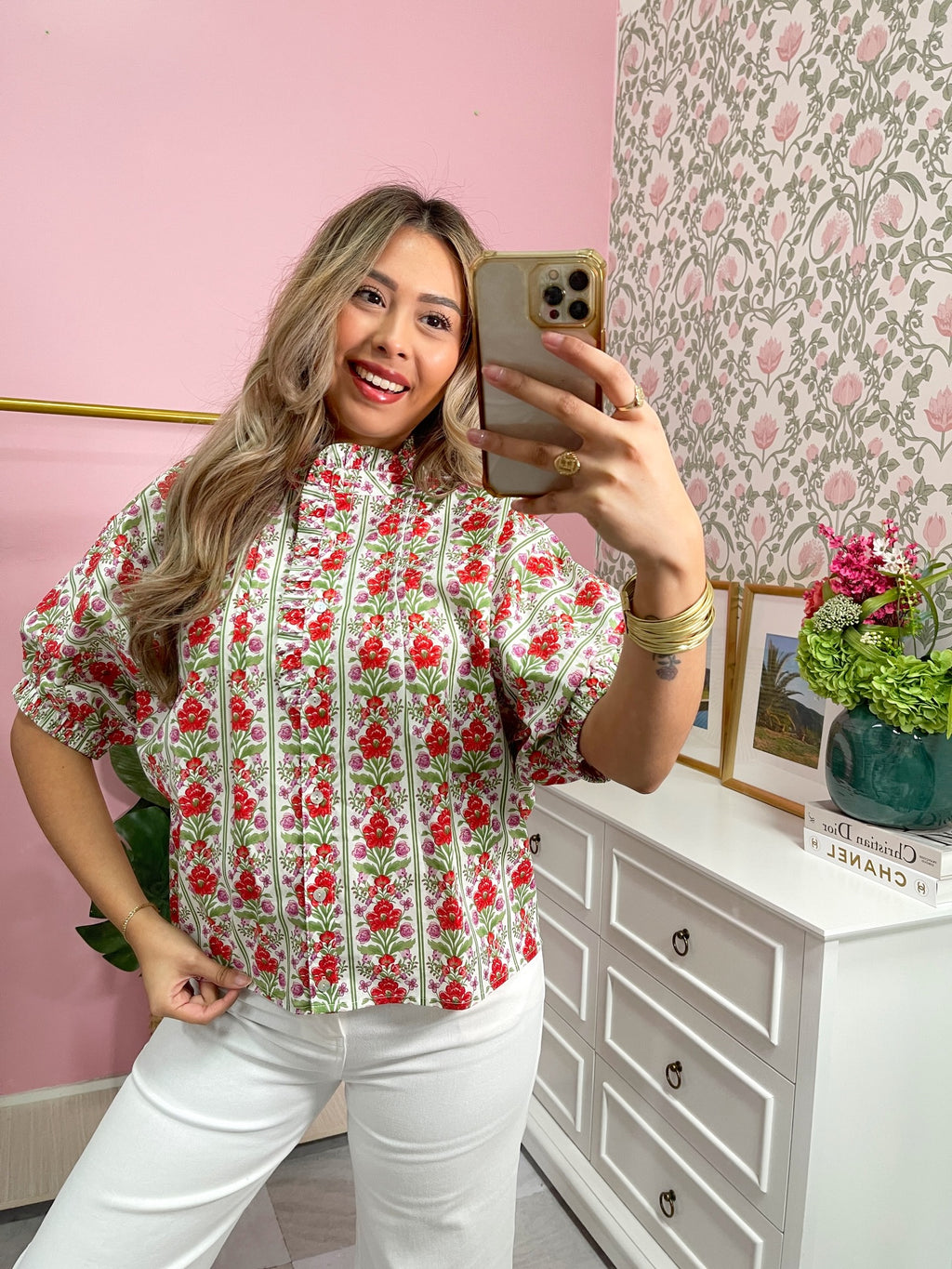 Floral Print Top