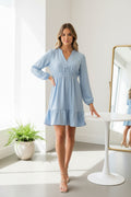 Short Puff Sleeve Bow Front Sweater Top
