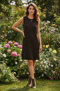 Sleeveless Sweater Dress