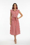 D31446 Red Boutique Style