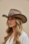 Turquoise Trail Western Hat