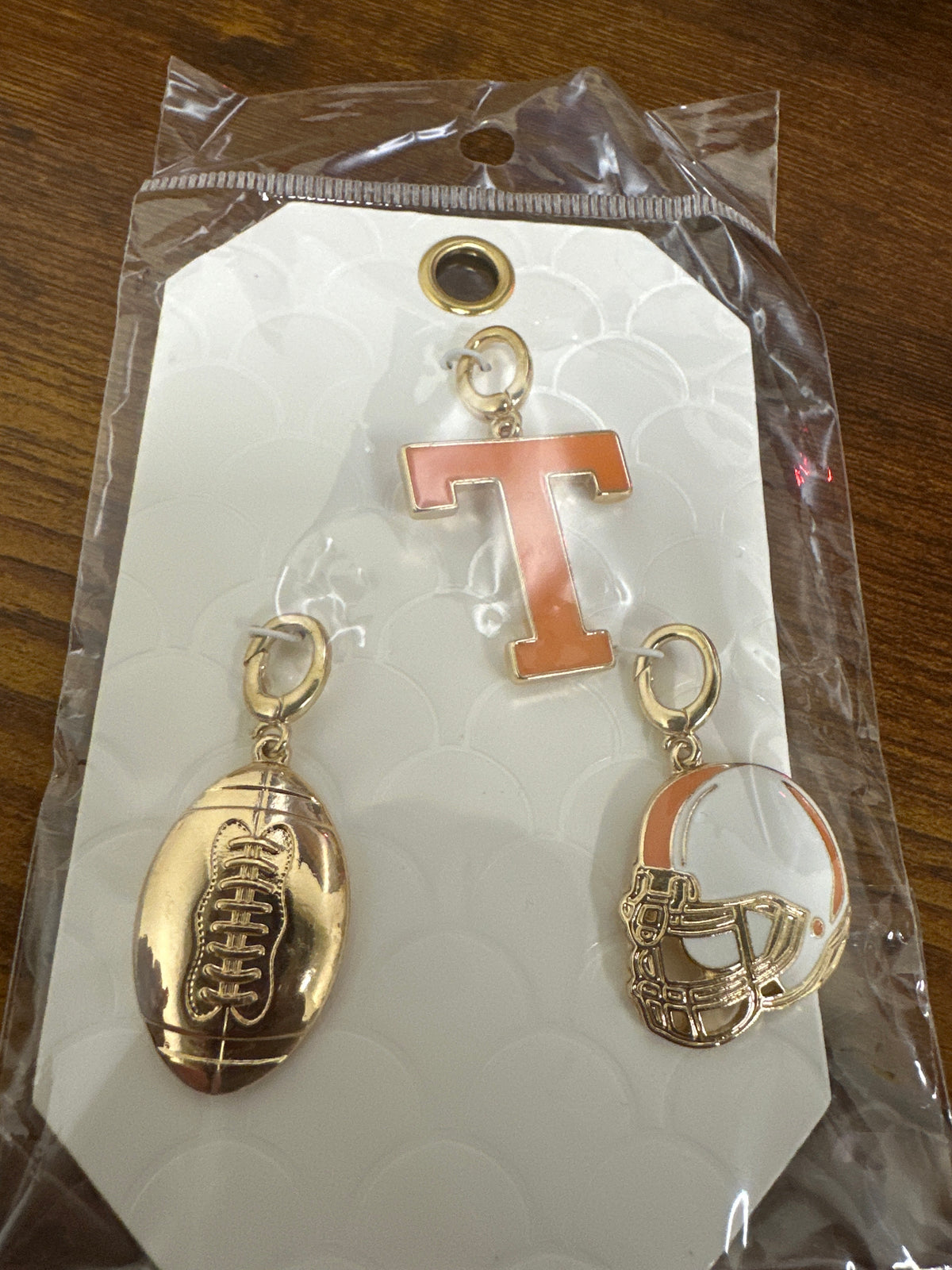 GAMEDAY Football Pendant Set