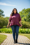 T28898P Merlot Plus Size Boutique Style