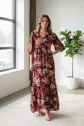 The Madison Print Midi — Dresses from Swanky B Boutique