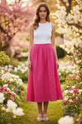 Hot Pink Havana Skirt