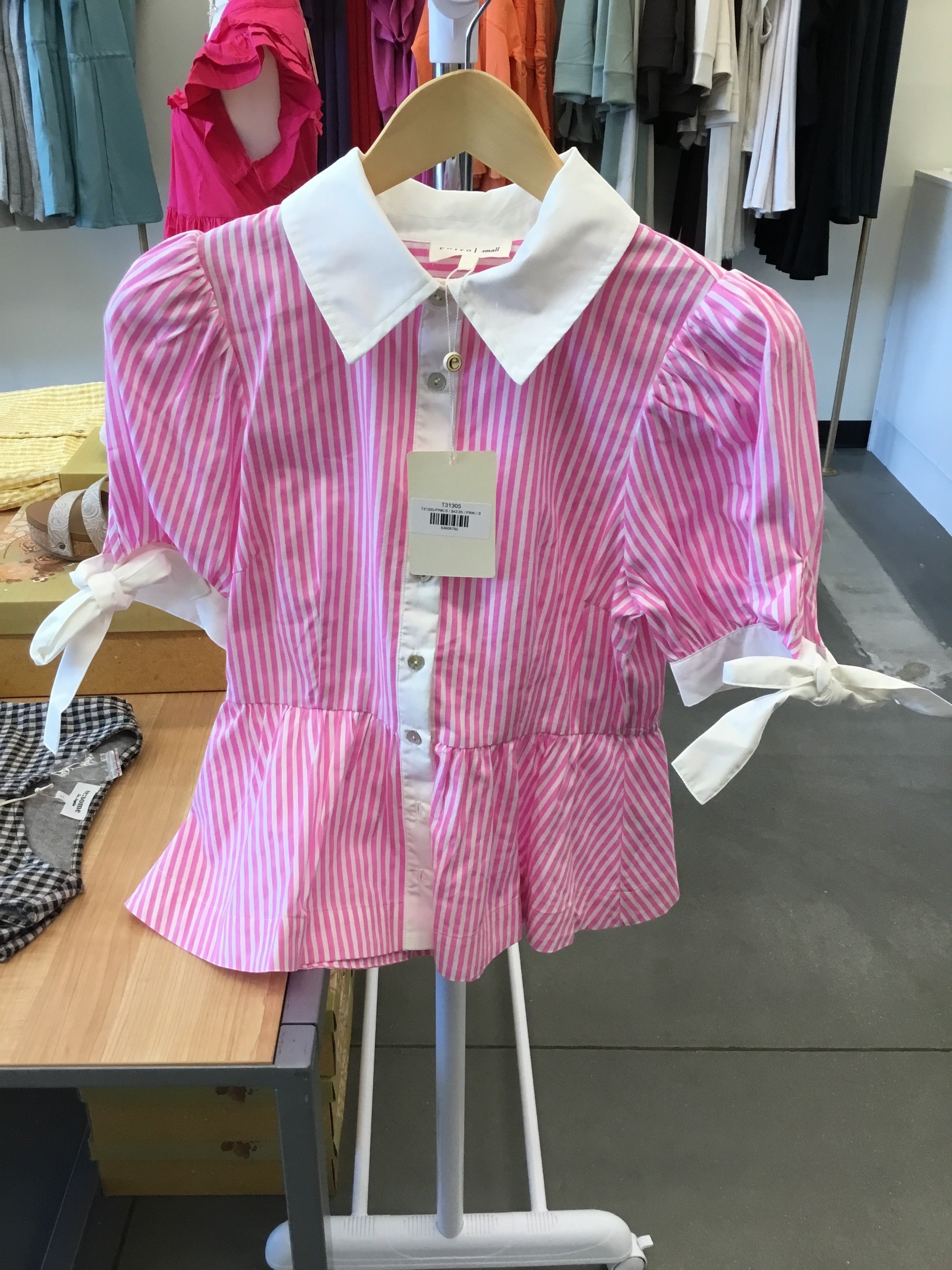 Pink Petals Baby Blouse