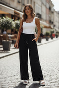 H1089-P Luxeknit Wide Leg Pants