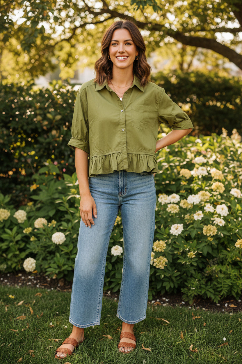 Entro Martini Olive Top