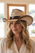 Cowgirl Hat With Longhorns