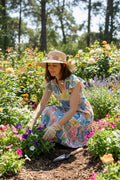 Garden Patchwork Tiered Dress
