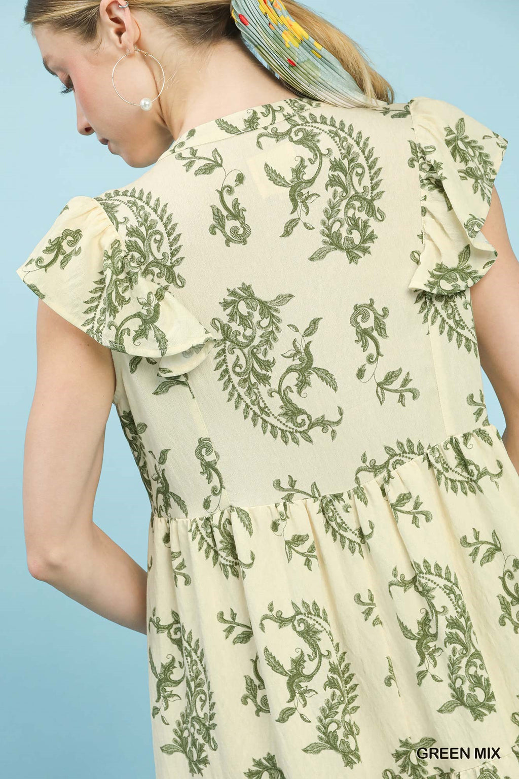Umgee K1849 Green Mix women's boutique fashion