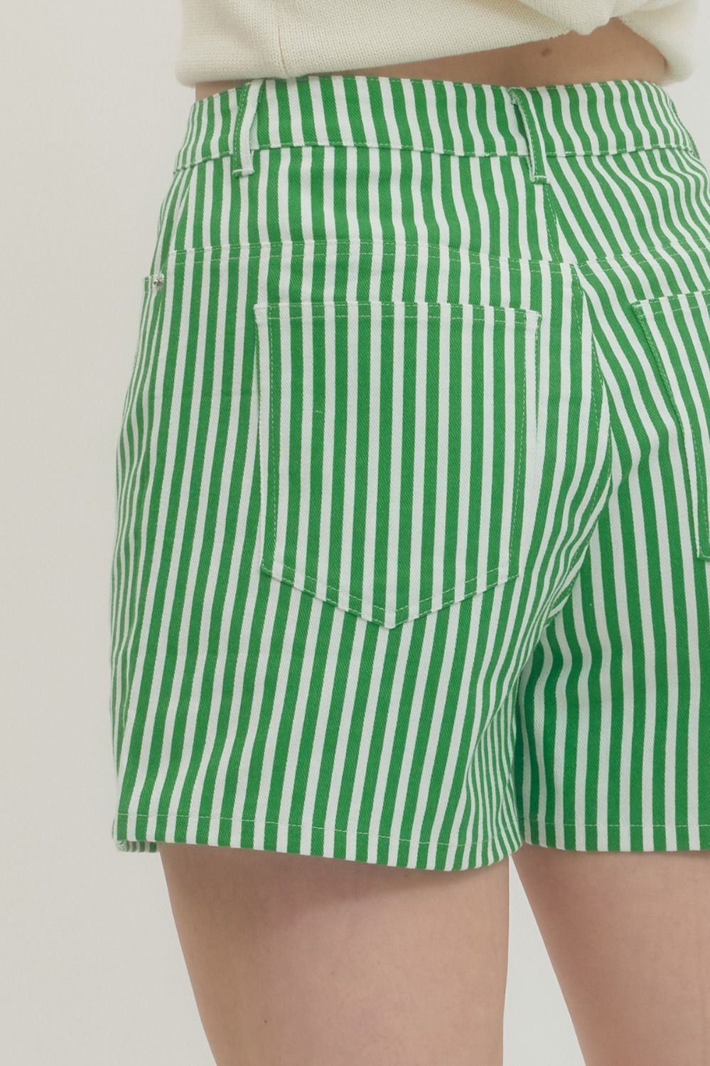 Preppy Stripe Everyday Shorts