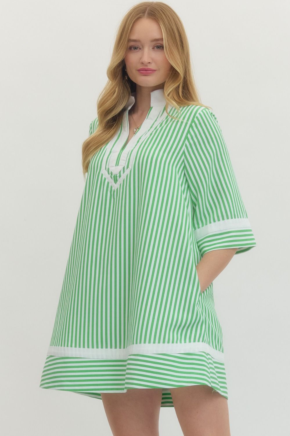 Emerald Coast Stripe Tunic Dress