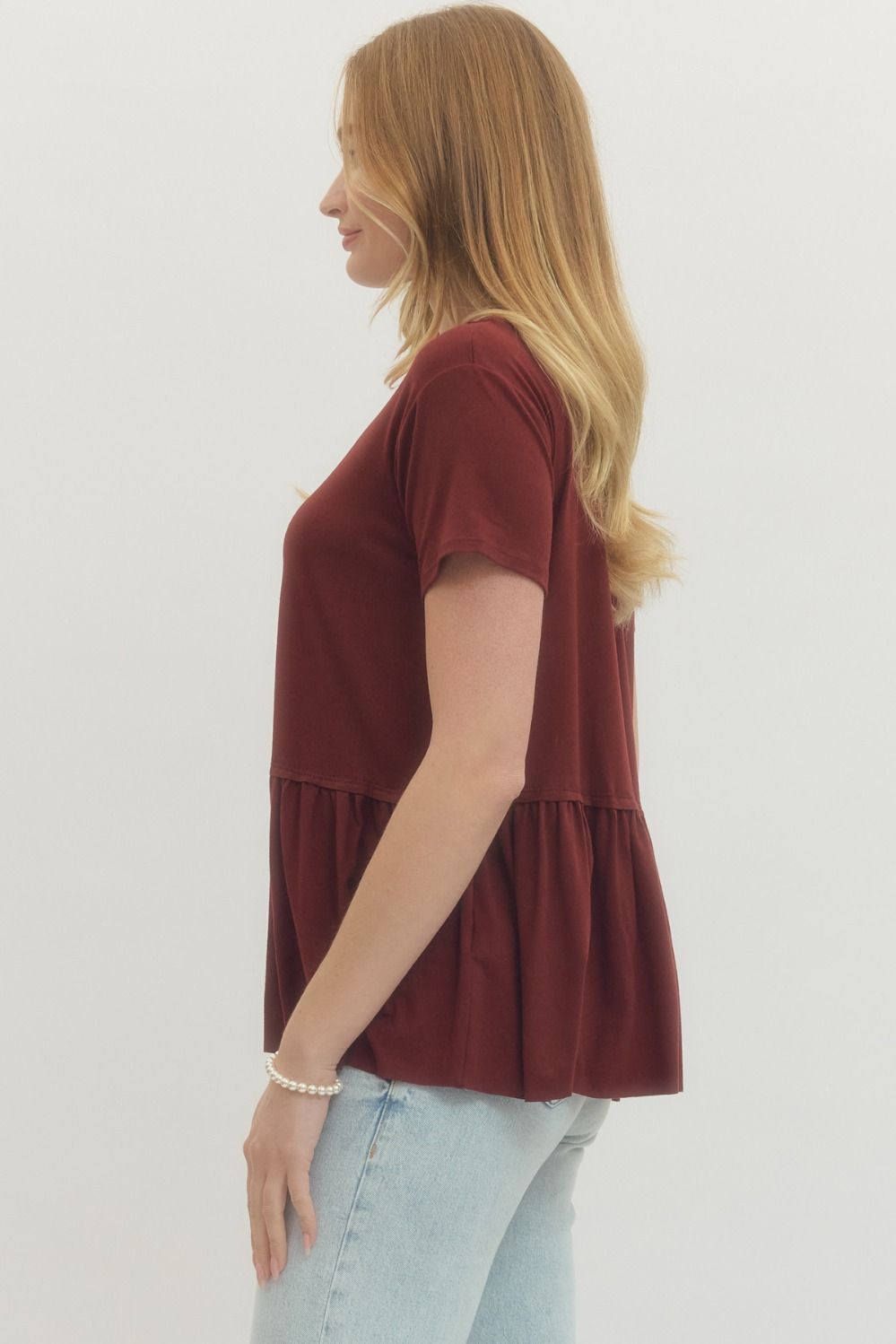 Effortless Chic Peplum Top