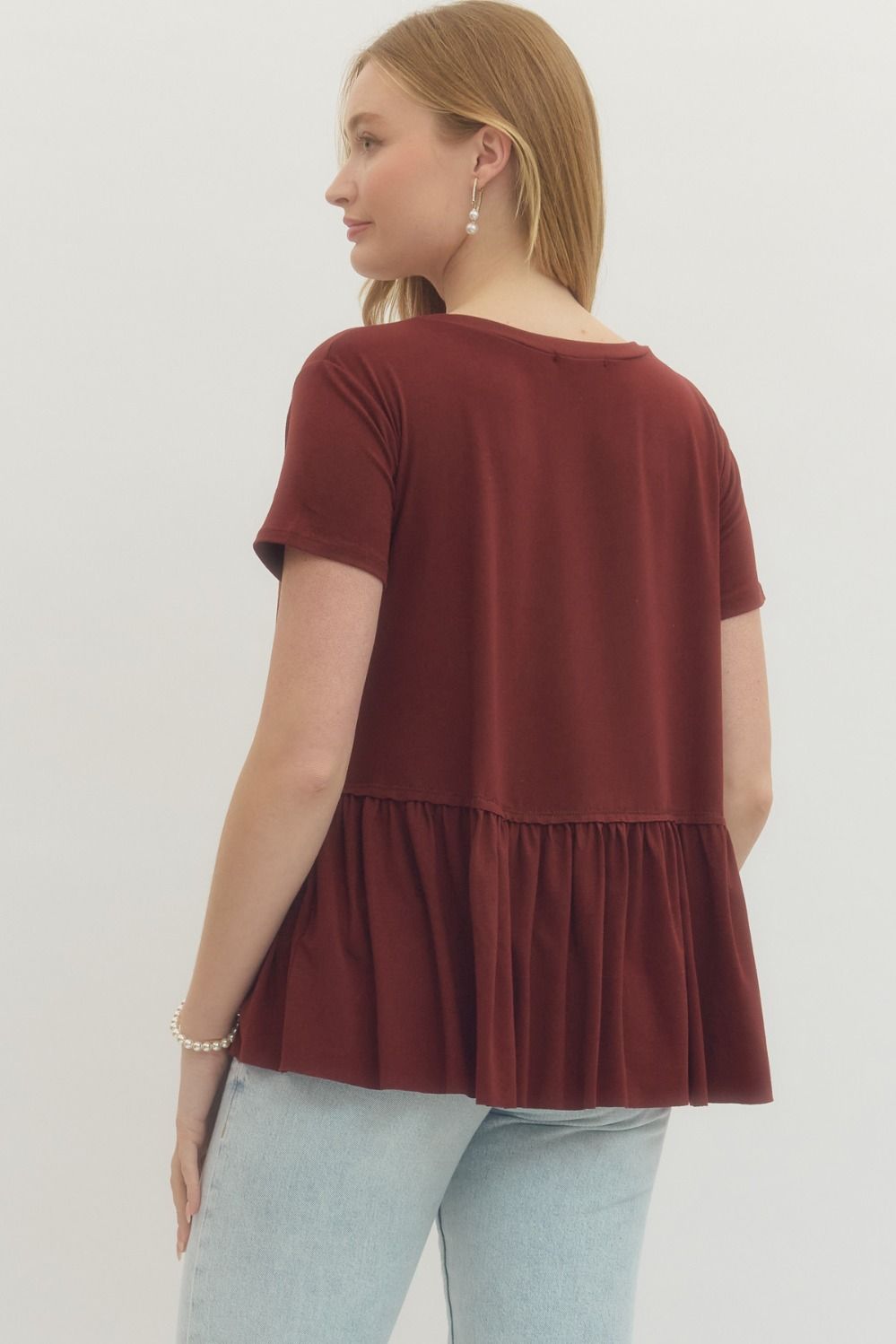 Effortless Chic Peplum Top