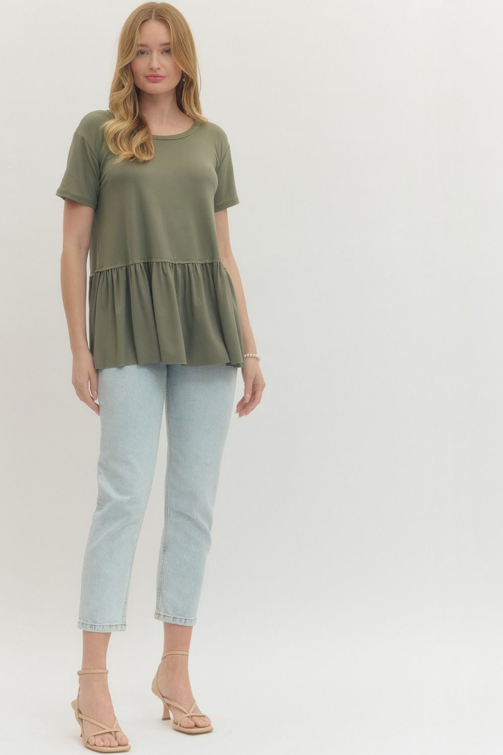 Effortless Chic Peplum Top