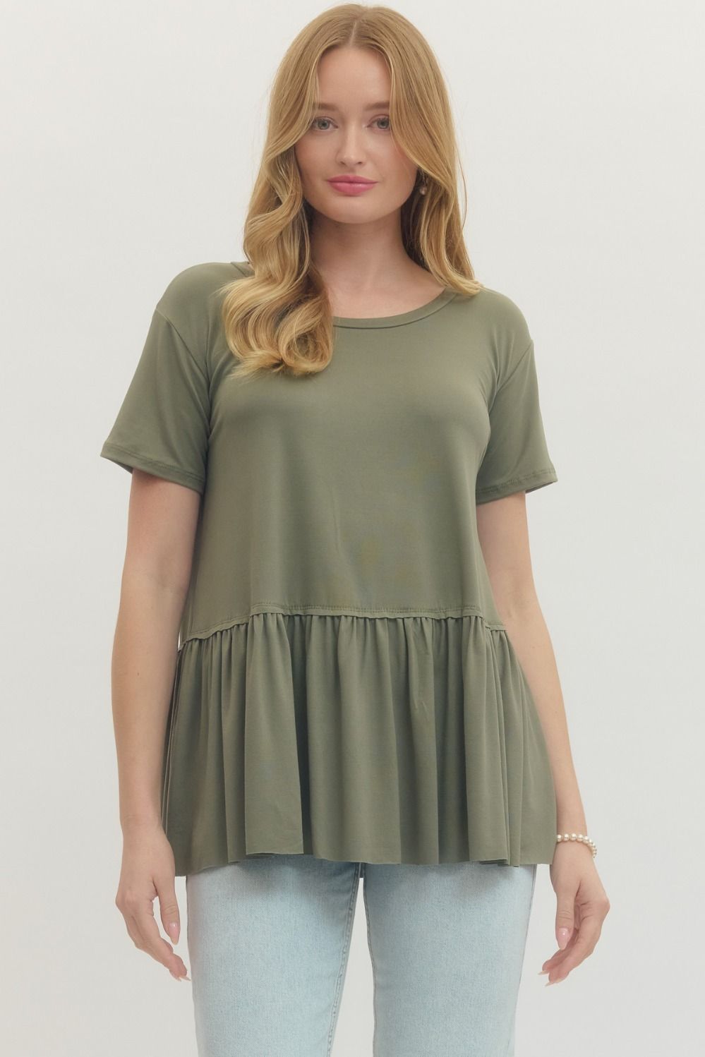 Effortless Chic Peplum Top