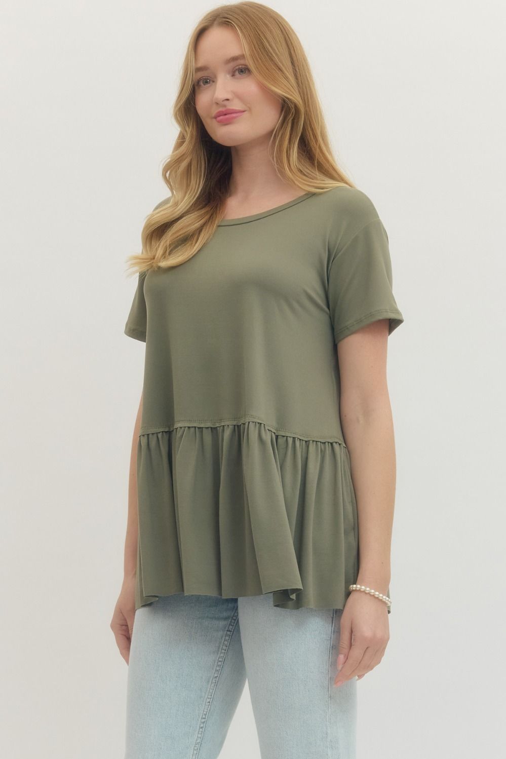 Effortless Chic Peplum Top
