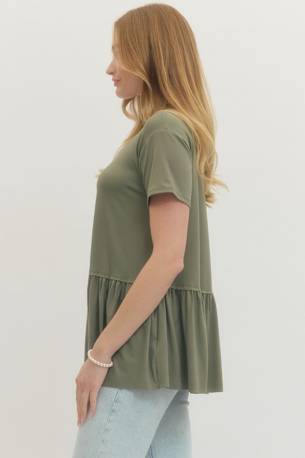 Effortless Chic Peplum Top