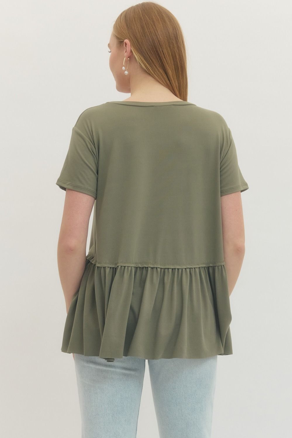 Effortless Chic Peplum Top