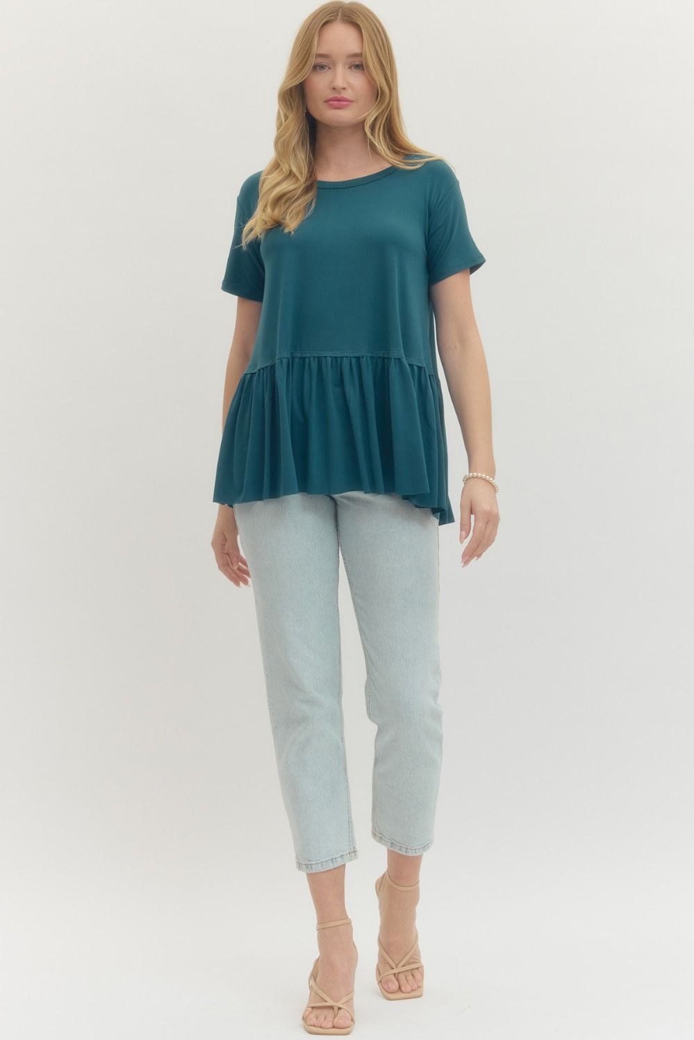 Effortless Chic Peplum Top