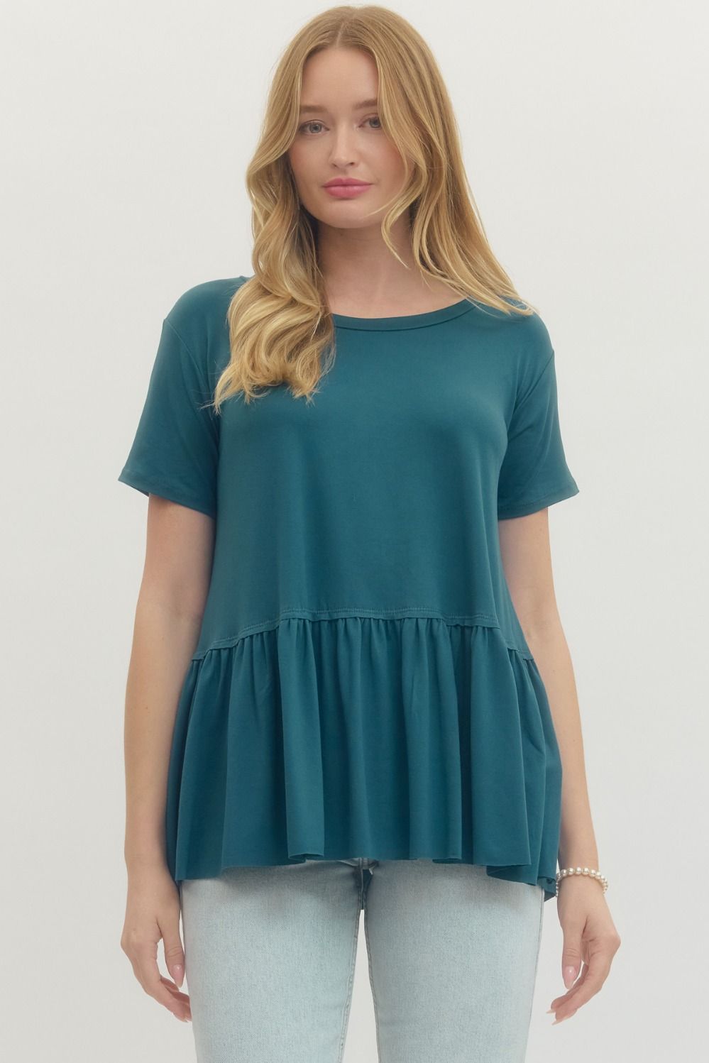 Effortless Chic Peplum Top