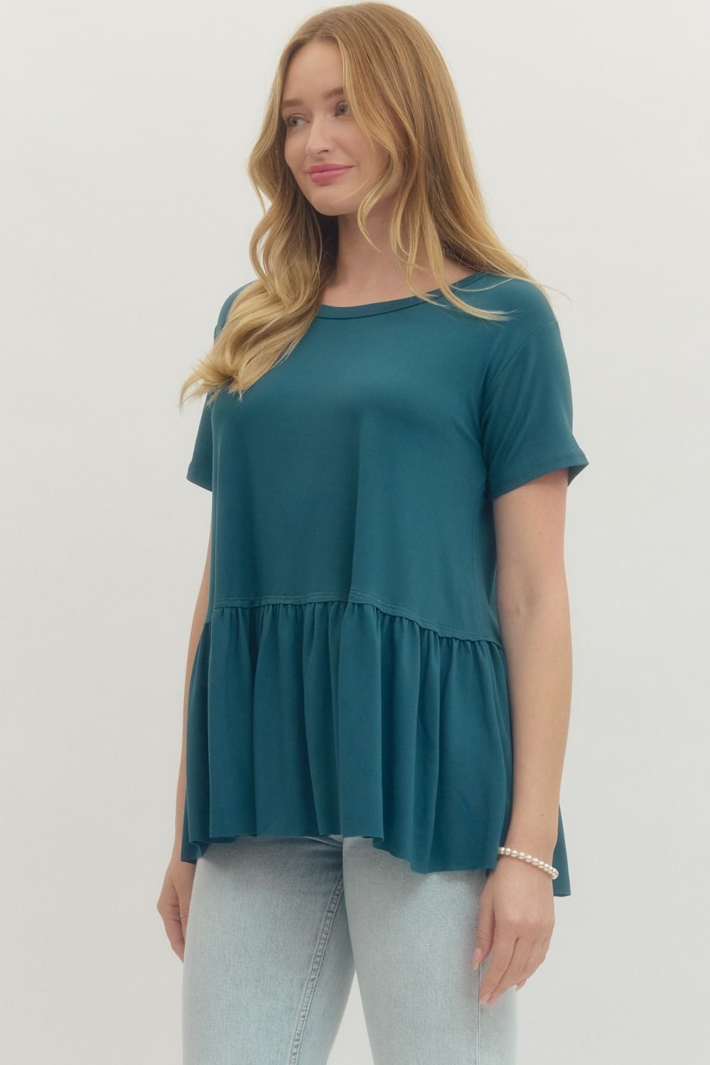 Effortless Chic Peplum Top