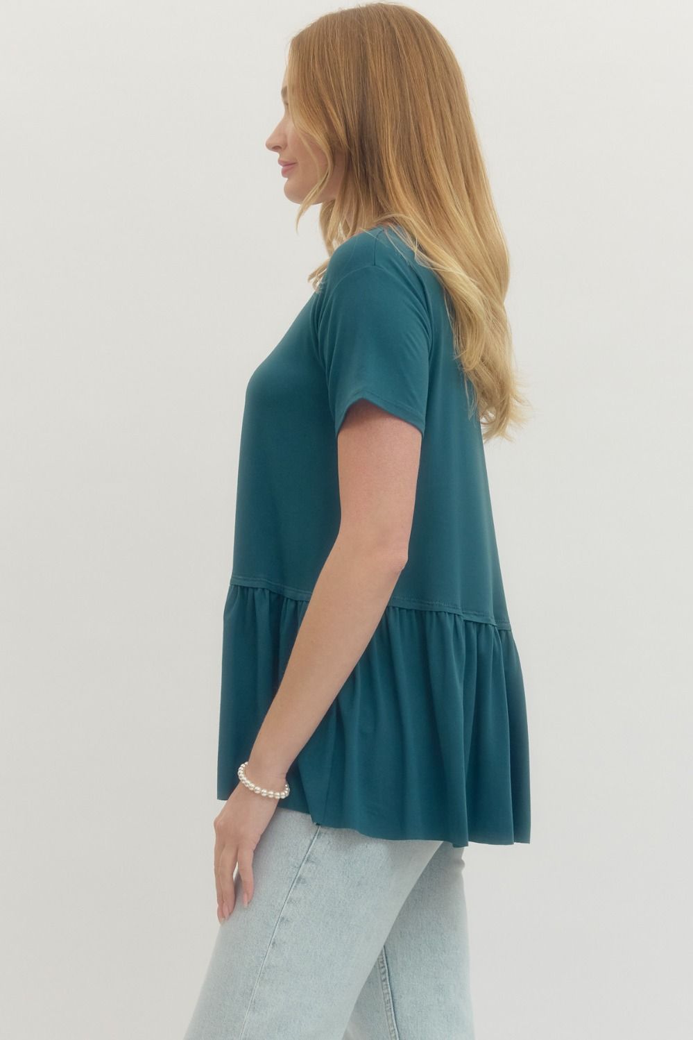 Effortless Chic Peplum Top