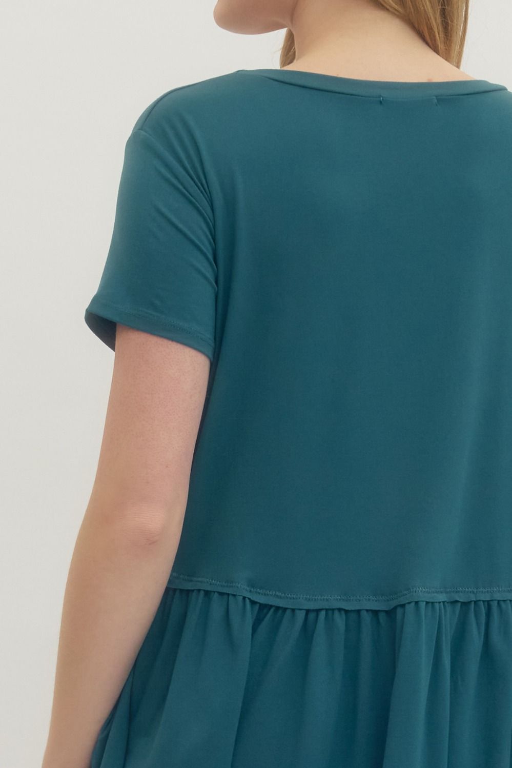 Effortless Chic Peplum Top