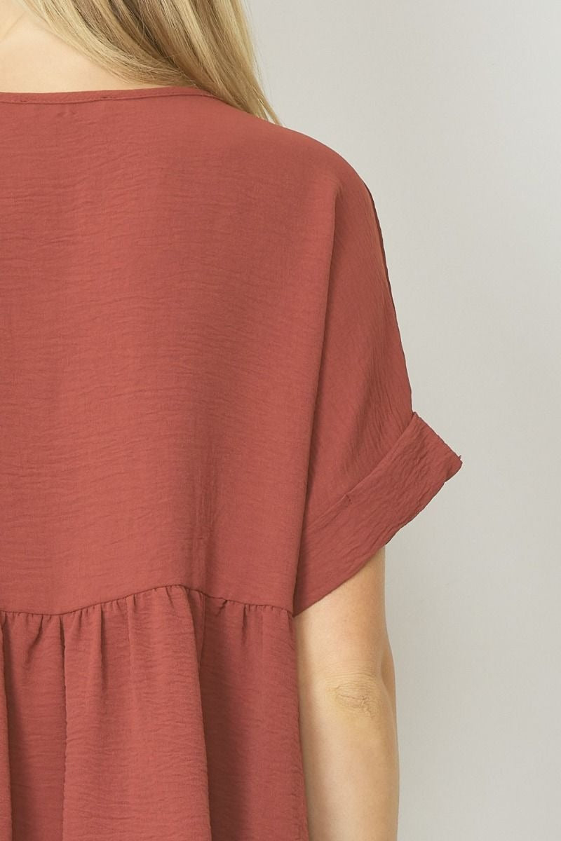 Everyday Flow Babydoll Top