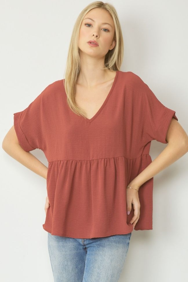 Everyday Flow Babydoll Top